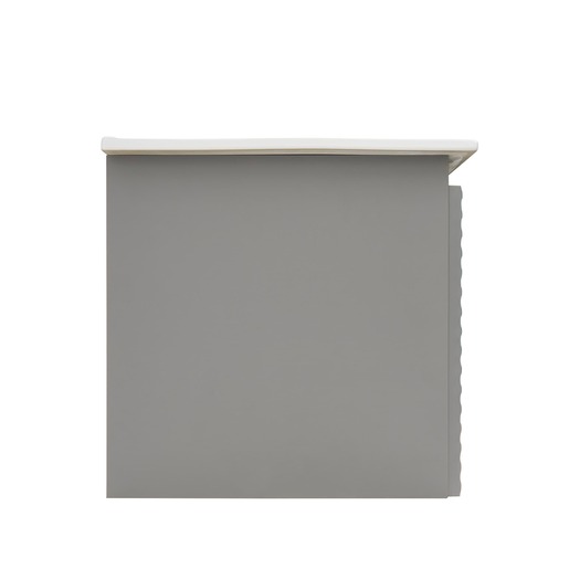 Koupelnová skříňka s umyvadlem Naturel Savona 118x43x44,8 cm šedá mat