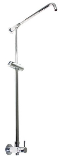Sprchová tyč RAV SLEZÁK s držákem sprchy chrom SD0108