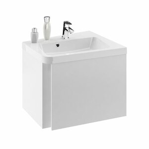 Koupelnová skříňka pod umyvadlo Ravak 10° 55x49 cm bílá X000000742