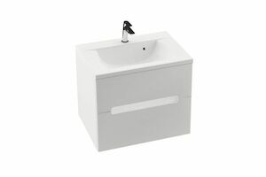 Koupelnová skříňka pod umyvadlo Ravak Classic 80x49 cm bílá X000000914