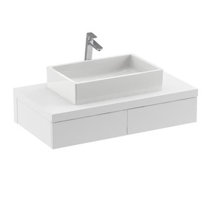 Koupelnová skříňka pod umyvadlo Ravak Formy 80x55 cm bílá X000001029