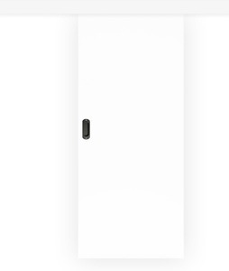 Interiérové dveře Naturel Ibiza posuvné 80 cm bílé IBIZACPLB80PO + posuvný systém 
