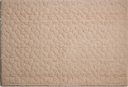 Koupelnová předložka polyester Grund 90x60 cm, béžová SIKODGSTE602
