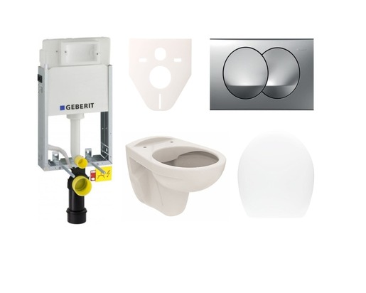 Cenově zvýhodněný závěsný WC set Geberit k zazdění + WC S-Line  SIKOGE1U72