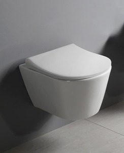 Cenově zvýhodněný závěsný WC set Geberit do lehkých stěn / předstěnová montáž+ WC Glacera Ava SIKOGESAVAD01