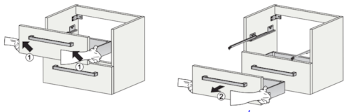 Koupelnová skříňka s umyvadlem Kolo Kolo 120x71 cm jasan bělený SIKONKOT1120JB