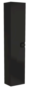 Koupelnová skříňka vysoká Kolo Twins 35x180 cm černá mat SIKONKOTWVSCM