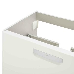 Koupelnová skříňka s umyvadlem Roca The Gap 80x44x64,5 cm bílá mat SIKONRGA000