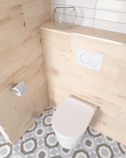 Cenově zvýhodněný závěsný WC set SAT do lehkých stěn / předstěnová montáž+ WC SAT Infinitio SIKOSSIN78K