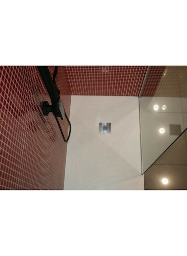 Sprchová vanička obdélníková SIKO 160x80 cm litý mramor Blanco SIKOSTONE16080SB