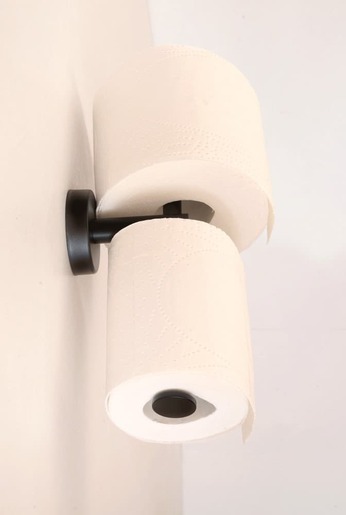 Držák toaletního papíru Sanela černá SLZD21N