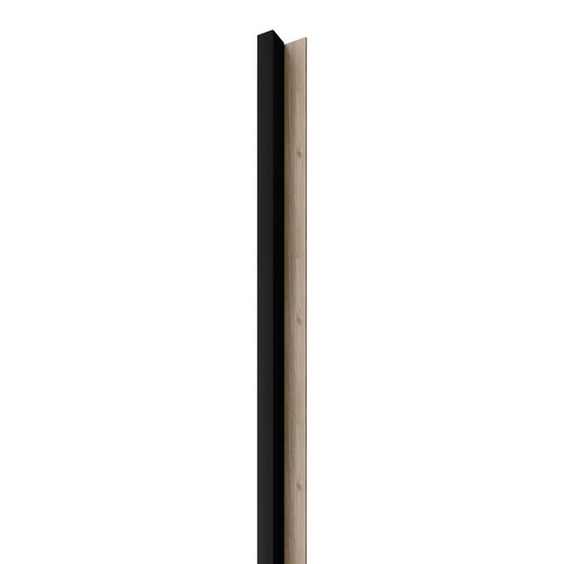 Obkladová Lamela Fineza Spline black 275x6,4 cm SPLINEBO1