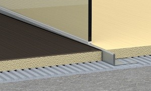 Spádový profil (pravý) pro sprchové kouty bez vaničky v úrovni podlahy. Vyrobeno z kvalitní chemicky odolné, kartáčované nerezové oceli.