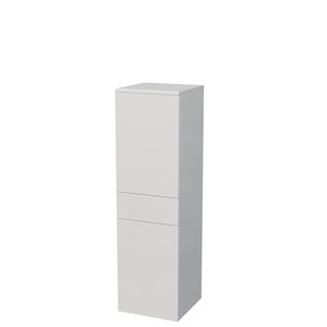 Koupelnová skříňka vysoká Naturel Ratio 35x122x35 cm bílá mat SS351Z2DPPU9016M