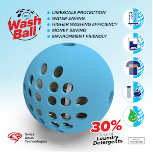 SAT IPS Ball koule pro pračky, myčky, nádrže SWB