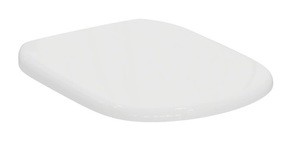 WC prkénko z plastu se softclose (pomalé sklápění) v bílé barvě. Rozteč upevnění 15,5 cm.