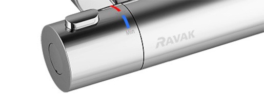 Sprchová baterie Ravak Termo bez sprchového setu 150 mm chrom X070051