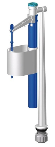 Napouštěcí ventil pro wc nádrž s připojením vody zespodu a připojovací maticí rozměru 1/2".