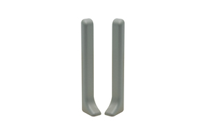 Koncovka k soklu Progress Profile hliník elox stříbrná, výška 60 mm, TPZCTAA605