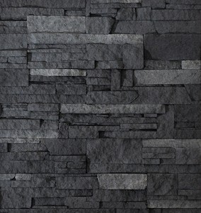Obklad Vaspo Kámen lámaný tmavě šedá 10,7x36 cm reliéfní V53006