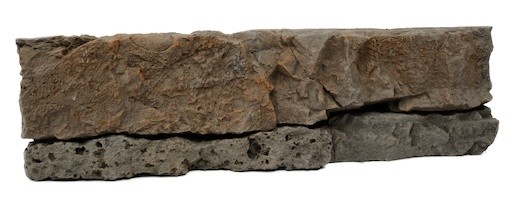 Obklad Vaspo kámen srubový hnědá 10,8x15,5, 10,8x23,5, 10,8x39 cm reliéfní V53205