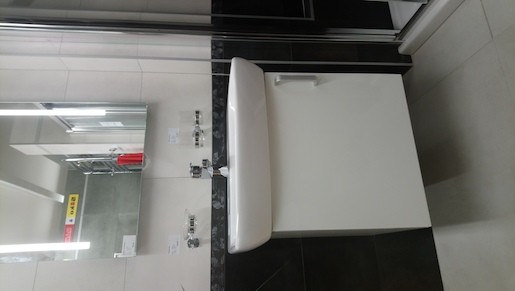 Koupelnová skříňka s umyvadlem Naturel Vario Dekor 60x46 cm bílá VARIO60BIBL