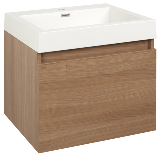Koupelnová skříňka s umyvadlem Naturel Verona 60x48 cm cherry VERONA60DV