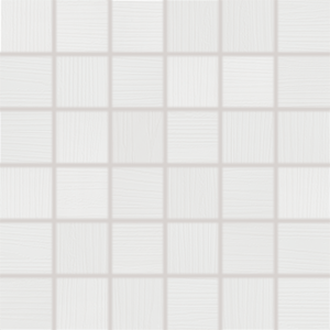 Mozaika Rako Wenge R bílá 30x30 cm pololesk WDM05024.1