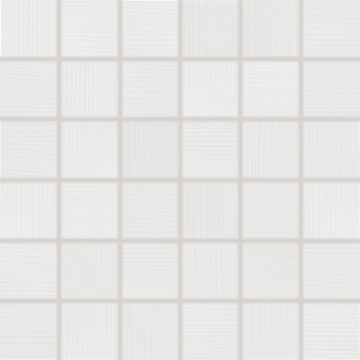 Mozaika Rako Wenge R bílá 30x30 cm pololesk WDM05024.1