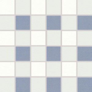 Mozaika Rako Tendence bílomodrá 30x30 cm pololesk WDM06154.1