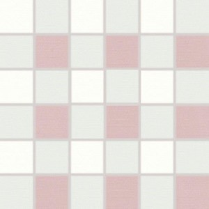Mozaika Rako Tendence bílofialová 30x30 cm pololesk WDM06155.1