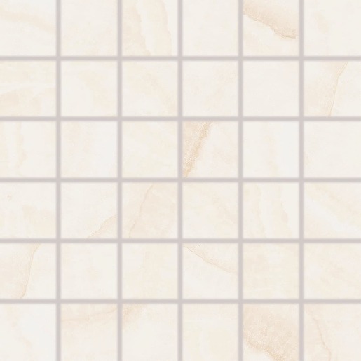 Mozaika Rako Onyx světle béžová 30x30 cm lesk WDM06834.1