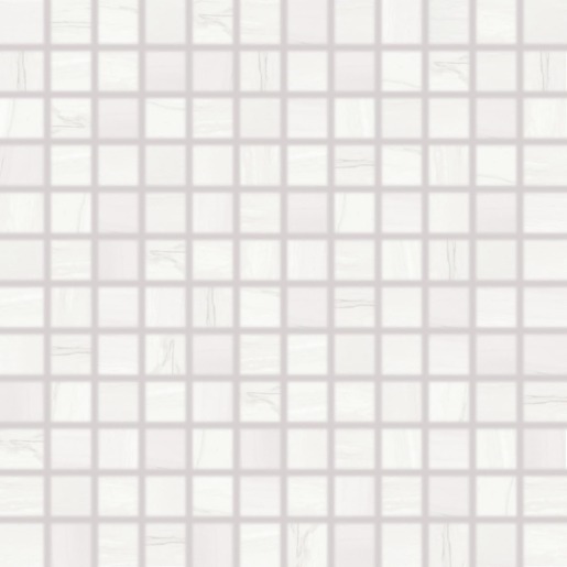 Mozaika Rako Boa bílá 30x30 cm mat WDM0U525.1
