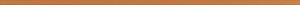 Listela Rako Charme oranžová 2x60 cm mat WLASW001.1