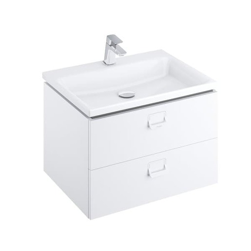 Koupelnová skříňka pod desku Ravak Comfort 80x50x46 cm Bílá lesk X000001378