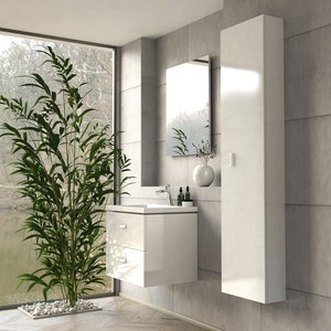 Koupelnová skříňka vysoká Ravak Comfort 40x160x16,5 cm Bílá lesk X000001382