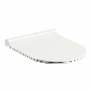 WC prkénko z duroplastu se softclose (pomalé sklápění) v bílé barvě a délkou sedátka 45,3 cm. Rozteč upevnění 6,6-16,6 cm.