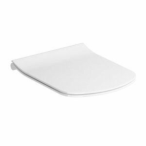 WC prkénko z duroplastu se softclose (pomalé sklápění) v bílé barvě a délkou sedátka 44,5 cm.