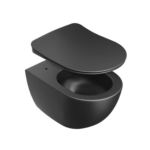 WC prkénko Ravak Uni Chrome Flat, černé X01795