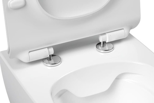 WC prkénko Ravak Vita slim duroplast bílá X01861