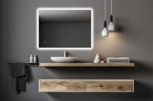 Zrcadlo Amirro Ambiente 100x70 LED,senzor,IP44 ZAM10070HLEDS