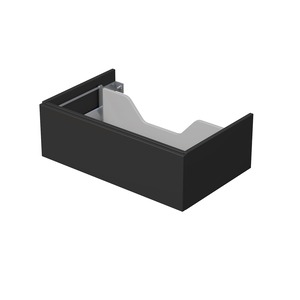 Koupelnová skříňka pod desku s 1 zásuvkou Naturel Ratio 80x26x50 cm antracit mat ZB801Z26PU.A3396