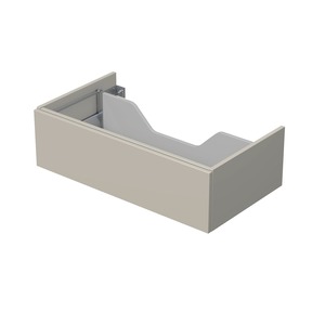 Koupelnová skříňka pod desku s 1 zásuvkou Naturel Ratio 90x26x50 cm kašmír mat ZB901Z26PU.A3746