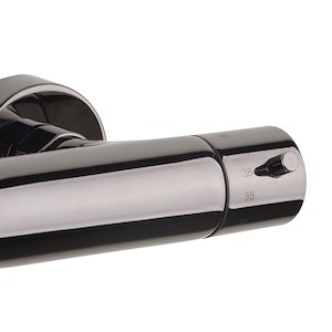 Sprchový systém Paffoni Light s termostatickou baterií černý nikl ZCOL646KLIQNKN