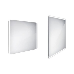 Zrcadlo bez vypínače Nimco 70x90 cm hliník ZP 17019