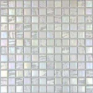 Skleněná mozaika Mosavit Bamboo blanco 30x30 cm mat / lesk BAMBOOBL50