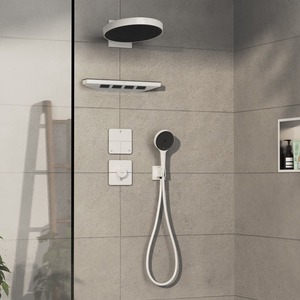 Ventil Hansgrohe ShowerSelect Comfort Q bez podomítkového tělesa matná bílá 15587700