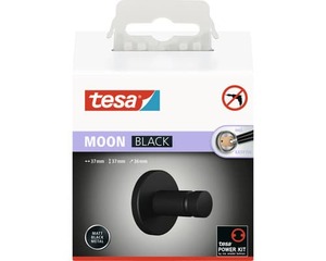 Držák ručníků Tesa Moon Black černá 40563-00000-00