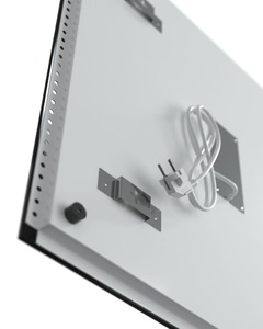 Topný panel Fenix GS+ 58,5x58,5 cm skleněný tmavě šedá 11V5437789