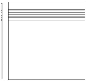 Dlažba RAKO Form šedá 30x30 cm mat DCP34696.1